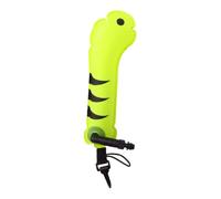FewNvWa Bouée de Marquage de Surface pour Plongée, Bouée de Signalisation Gonflable Portable, Tube SMB Nautique en Nylon, Accessoire pour La Plongée E, Jaune Fluo