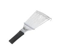 FewNvWa Brosse à Crins de Cheval Peigne de Toilettage Brosse Métallique Outil d'entretien Retire Poils Mort Poignée Ergonomique Léger Convient aux Animaux de, M