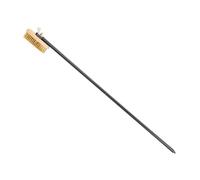 FewNvWa Brosse Résistante à La Chaleur pour Nettoyer Les Fours à Pizza et Barbecues avec Poils en Cuivre Rigides et Manche Ergonomique Long, Poignée en Aluminium