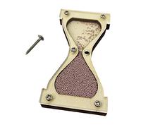 FewNvWa Busy Board Jouet Éducatif Enfant Accessoire Bois Sensoriel Puzzle Apprentissage Motricité Développement Adapté à L'Éducation Précoce et Jeu, Argent