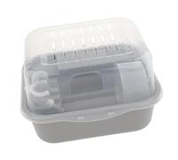 FewNvWa Cage Créative pour Hamsters, Espace de Vie de Cochon d'Inde, Adapté Aux Petits Animaux comme Les Gerbilles, Gris