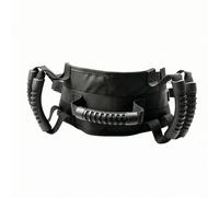 FewNvWa Ceinture de Transfert Patient avec Poignées de Maintien Sangle Thérapeutique Rembourrée Confection en Nylon Solide Adaptée au Levage Soutien aux Soins Quotidiens Aide à la Marche, Noir