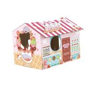 FewNvWa Chat Grattant La Maison en Carton de Chat Maison pour Tracer des Petits Animaux Chat Intérieur