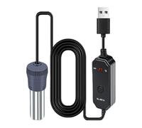 FewNvWa Chauffage D'aquarium Durabilité Compact Portable Gain de Place Thermostat Chauffage