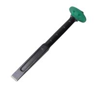 FewNvWa Ciseau de Maçon En Acier Traité pour Une Durabilité Maximale avec Protection Contre Les Chocs Adapté Aux Professionnels Du Bâtiment, Longueur 29.8 Cm