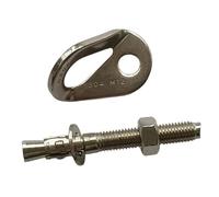 FewNvWa Climbing Bolt Hanger Plaque d'ancrage pour Escalade Maintien Sécurisé Fixation Solide Matériau Acier Inoxydable Adapté à La Spéléologie Mur d'escalade, M12