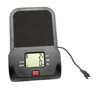 FewNvWa Compteur D'Entraînement Accessoire Universel Vélo D'Appartement Moniteur Support Téléphone Ordinateur de Fitness Polyvalent Convient Entraînement, Noir
