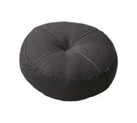 FewNvWa Coussin de Sol Rond Rembourré, Siège de Méditation Décoratif et Léger, Convient Aux Adultes et Aux Enfants pour Lire, Parler et Se Détendre, Gris Foncé