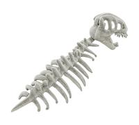 FewNvWa Déguisement de Squelette de Dinosaure avec Colonne Vertébrale pour Halloween, Carnavals, événements En Plein Air, Fêtes et Cadeaux, Gris