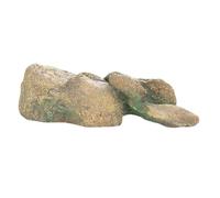 FewNvWa Élément de Décoration en Roche Artificielle pour Pierre Simulée en Résine Parfaite pour Jardins Miniatures et Espaces Commerciaux, 25,5 x 13,5 x 7,3 cm