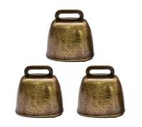 FewNvWa Ensemble de 5 Cloches de Pâturage en Métal pour Animaux