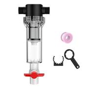 FewNvWa Filtre D'Aquarium Système de Filtration avec Pompe de Circulation Aspirateur de Déchets Réduisant Les Nettoyages Fréquents Approprié pour Les Petits, Filetage Mâle 100 Mesh