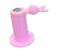 FewNvWa Fixateur de de Toilette avec Poignée Crochet de Siège Dispositif de Couvercle Accessoires de Coussin Conception En Cuivre et PP Installation F, Rose