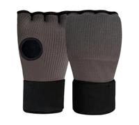 FewNvWa Gants de Boxe Mitaines Intérieures Réglables Protection Rembourrée Polyester Éponge Respirant Adaptées pour Hommes Femmes Entraînement Sport Ca, Gris Foncé