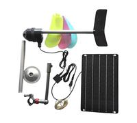 FewNvWa Générateur éolien Portable, éclairage Automatique, Polyvalent, Facile à Installer, Source D'énergie éolienne de Secours pour La Maison et Le Campi