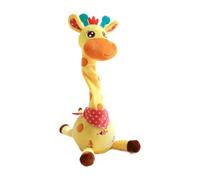 FewNvWa Girafe avec Contrôle Du Volume, Jouet Parlant et Dansant pour Bébé