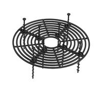 FewNvWa Grille de Protection pour Pot de Fleur Grille Protectrice Couvercle de Terreau pour Pot à Plantes Gardien de Sol Découpable Facile à Poser Adapté pour, Noir 19cm