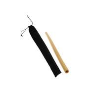 FewNvWa Gua Sha Bambou Bâton de Scraping Massage Rouleau Manual Relaxation Bords Uniformes Pratique pour Salon de Beauté Gym Cadeau Personnes Âg, 42x2cm avec Sac