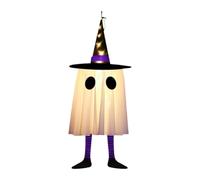 FewNvWa Halloween Éclairé Suspendu à Trois Modes Lumineux pour Porche Jardin Arbre Fête, Violet