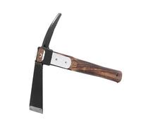 FewNvWa Houe de Jardin Ensemble Houe Râteau Cultivateur Désherbeur en Acier Carbone et Bois Adapté Aux Adultes Femmes et Seniors Entretien du Jardin Potager, Style B