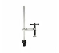 FewNvWa Insertion Clamp Fixture Outil Étau Poignée Fixation Rapide Mécanisme à Cliquet Matériau Acier Adapté pour Atelier Réparation Bricolage Menuiserie, Pince À Barre En T 160x80, Base 28mm