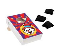 FewNvWa Jeu de Cornhole, Compact et Léger, pour Lancer Des Sacs de Haricots, Cadeau D'anniversaire