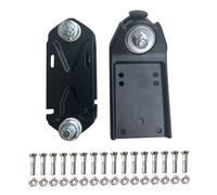 FewNvWa Kit de Fixation pour Planche à roulettes et Surf, Pont à Ressort en Alliage D'aluminium, Accessoire Universel pour Les Amateurs de Skateboard et L, Noir