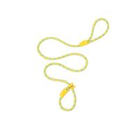 FewNvWa Laisse en Corde Réglable pour Chiens de Petite, Moyenne et Grande Taille, Idéale pour L'éducation et Le Jeu. Longue Laisse pour Les Promenades, La, Jaune Bleu