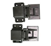 FewNvWa Lot de 2 charnières pour couvercle de platine vinyle, installation facile, charnières de couvercle anti-poussière pour une ouverture en douceur