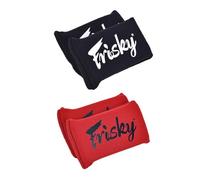 FewNvWa Lot de 2 Protège-articulations en Gel pour La Boxe, Double Protection des Mains, Support SBR, Absorbeur de Chocs Contre Les Blessures, Adapté à L', Noir et Rouge
