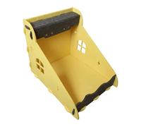 FewNvWa Maison à à Griffer, Griffoir, Protection pour Meubles, Maisonnette D'intérieur, Canapé Lounge en Feutre Ondulé pour Faire Ses Griffes, Convie, Jaune