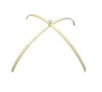 FewNvWa Mobile Cadre Bambou Hanger Jouet Berceau Support Décoration DIY Porte-Bell Convient pour Décoration Salon Chambre Enfant, 40cm