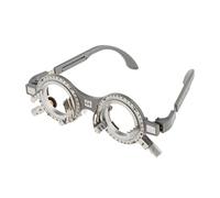 FewNvWa Monture D'Essai Optique Réglable pour Verres D'Essai Monture D'Optométrie Cadre D'Ajustement Structure En Métal et Adaptée à L'Examen de La Vue Po, 68mm