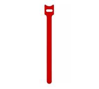 FewNvWa Organisateur de Câbles Attache Câble Sangle Réutilisable Serre-câble Rangement Matière Nylon Polyester Qui Protège sans Marquer Réglable et Maintenu, Rouge, 12-200mm-200pcs