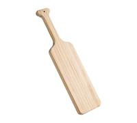 FewNvWa Pagaie de Fraternité en Bois Brut avec Boucle de, Idéale pour des Cadeaux Uniques, Artisanat Grec, Décoration Murale, S