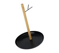 FewNvWa Panier Décoratif En Forme de Bananier, avec Crochet, Accessoire de Cuisine Moderne et Créatif pour La Maison, Noir