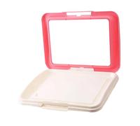 FewNvWa Panneau d'apprentissage pour Chiens et Autres Animaux, Rose 47x34x5.5 Cm