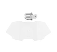 FewNvWa Pare-Brise Déflecteur Pare-Vent Couvercle Accessoire Composant Acrylique Fonction Résistante Installation Simple Compatibilité Universelle, L Clear