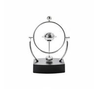 FewNvWa Pendule de de Bureau Sculpture Dynamique Décoration de Bureau Gadget Artistique Jouet de Physique Mécanisme Oscillant Éducatif pour Longues Heures de, Petit Chaos Planète