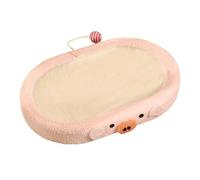 FewNvWa Planche à Gratter pour Chat, Chaise Longue pour Chat, Jouet de Dressage pour Animaux de Compagnie, Bol Ovale Confortable