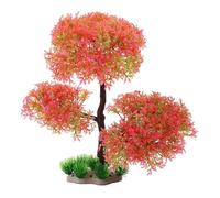 FewNvWa Plantes D'aquarium Micro Flore Coulante pour Aquascaping Eau Douce et Eau Salée, Rose