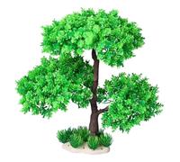 FewNvWa Plantes D'aquarium Micro Flore Coulante pour Aquascaping Eau Douce et Eau Salée, Vert