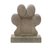 FewNvWa Plaques pour Animaux de Compagnie, Pierres commémoratives en extérieur, Beige