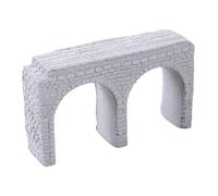 FewNvWa Portail de Modélisme Ferroviaire N, Structure Accessoire, Entrée de Train, Tunnel, Voie, Plâtre, Décor Réaliste, Scène Miniature, Collection, 9.93 X 2.42 X 6 Cm