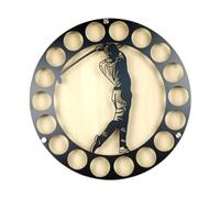 FewNvWa Présentoir à Balles de Golf - Cadeau pour - Décoration Murale - Coffret de Présentation pour Collection de Balles