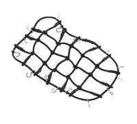 FewNvWa RC Car Filet de Bagages pour Porte-bagages Filet Élastique avec Crochet Adapté Aux Accessoires de Voiture Télécommandée Pièce Détachable et Solide Con, noir