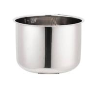 FewNvWa Récipient Intérieur Cuiseur Riz Pot Liner Cuisson Inox 304 Résistant Haute Température Facile Nettoyer Convient Ustensile Cuisine Restaurant, S