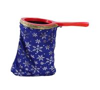 FewNvWa Sac à Accessoires de Rechange, Sac Magique, Pochette Magique Double Couche avec Poignée Flexible pour Cadeaux, Fêtes, Activités de Team Building, Motif Bleu