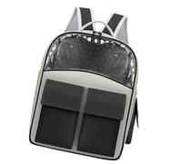 FewNvWa Sac à Dos de Transport pour Chat pour Voyager Facilement avec Votre Compagnon Félin, Noir