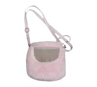 FewNvWa Sac de Transport pour Hamster, Sac à Main pour Animaux de Compagnie, Pochette avec Ventilation, Rose